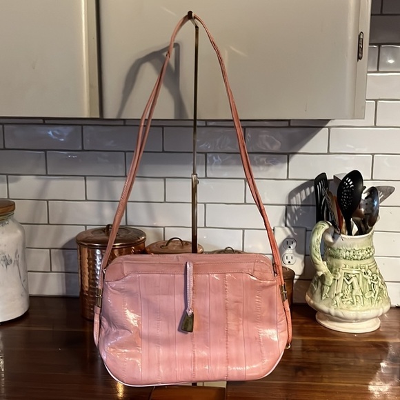 Leather of the sea - eel skin. VINTAGE. Over 40 years old. Soft supple - Picture 9 of 13